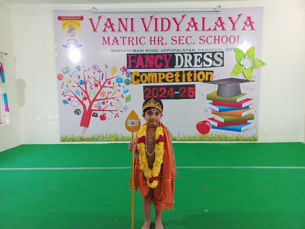 Fancy Dress Competition  (I- Std)- 2024-25